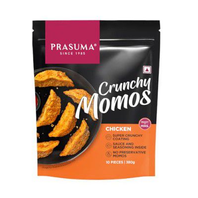 Prasuma Crunchy Momos (Kurkure Momos) - Chicken 380g