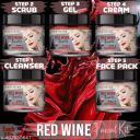 Pratibimb Red Wine Facial Kit is a skincare set designed to harness the anti-aging (5 x 10 g)...