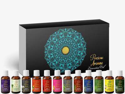Precious Aromas Essential Oil ,Pack of 12