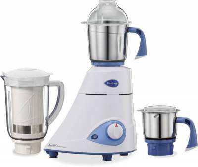Preethi Blue Leaf Platinum select MG226 750 W Mixer Grinder (White, 3 Jars)