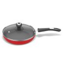 Preethi Dura Collection Non Stick Fry Pan, 26 cm, with Glass Lid...