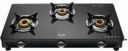 Preethi Valentino 3 burner Glass Manual Gas Stove ...