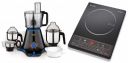 Preethi Zion MG-227 750-Watt Mixer Grinder with 4 Jars + Preethi Trendy Plus 116 1600-Watt Induction Cooktop...