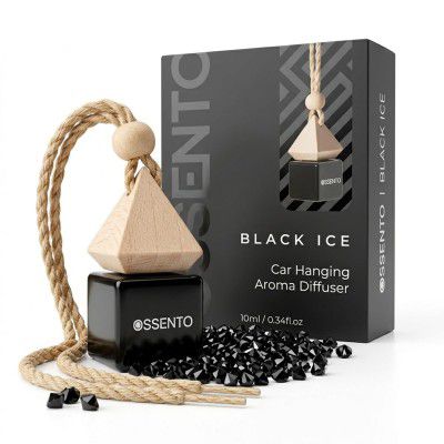 Premium Car Hanging Diffuser 10ml | Black Ice 