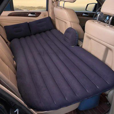 Premium Car Inflatable Bed with Pump & 2 Air Pillow
