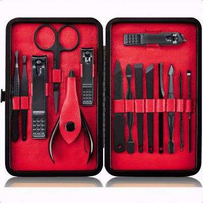 Premium Nail Cutter Set 12-in-1 & Manicure Pedicure Kit 