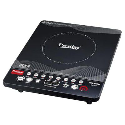 Prestige 2000 Watts IRIS Sleek Induction Cooktop| High Voltage Surge Protection