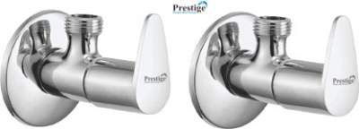 Prestige Angel Cock (Set of 2) Valve Jazz Chrome Plated Angle Cock Faucet (Wall Mount Installation Type)