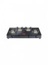 Prestige Black Magic Plus Gtmp 04L Lp Black Powder Body Glass Top & 4 Burners Gas Stove...