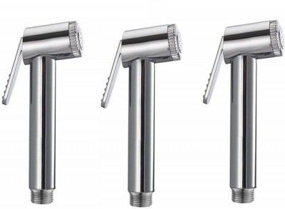 Prestige CONTI LONG Health Faucet PVC Chrome Plated - (Set of 3 ) Faucet Set (Wall Mount Installation Type)