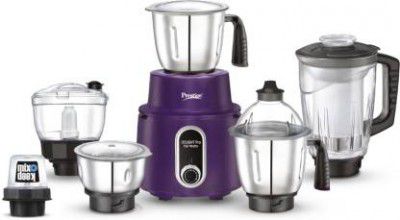 Prestige Delight Pro 750 Juicer Mixer Grinder (6 Jars, Purple)
