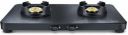 Prestige Edge Black Glass Manual Gas Stove ...