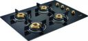 Prestige EURO Glass Manual Gas Stove, 4 Burners...