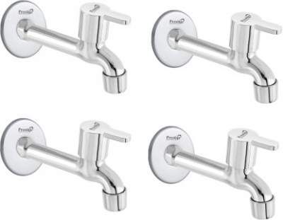 Prestige Flora Long body Bib Cock Tap - Pack of 4 Bib Tap Faucet (Wall Mount Installation Type)