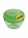 Prestige Green & Tranparent Anti Skid Veggie Cutter with 3 Stainless Steel Blades...