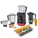 Prestige Hercules 1000W Mixer Grinder with 3 Stainless Steel jars & 1 Juicer jar...