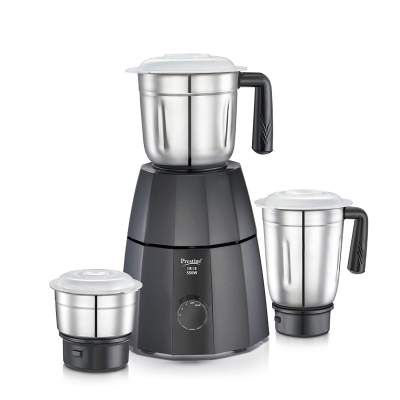 Prestige IRIS Mixer Grinder, 550 W, with 3 Stainless Steel Jars