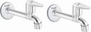 Prestige Jazz Long body Bib Cock Tap - Pack of 2 Bib Tap Faucet (Wall Mount Installation Type)...