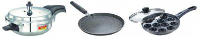 Prestige Junior Pan Aluminium Outer Lid Pressure Cooker 