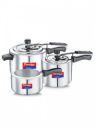 Prestige Nakshatra Essential Svachh Stainless Steel 3 Pressure Cooker combi (5+3+2)L+2 Lids...