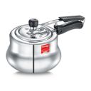 Prestige Nakshatra Pro Plus Svachh Aluminium Gas & Induction Compatible Spillage Control Inner Lid Pressure Cooker Handi 2 L Silver...