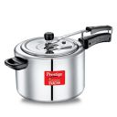 Prestige Nakshatra Svachh Aluminium Inner Lid Pressure Cooker with Unique Deep Lid for Spillage Control, 6.5 Litre, Silver...