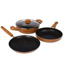 Prestige Omega Deluxe Brown Aluminium Non-Stick ...