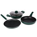 Prestige Omega Deluxe Green Aluminium Non-Stick ...