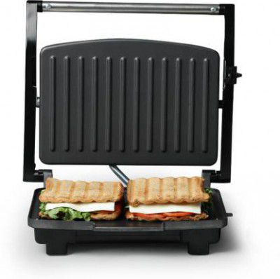Prestige PEG 7.0 1000 W Electric Griller with oil collector Grill  (Black, Silver)