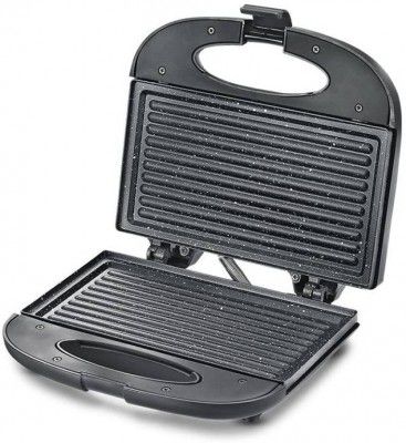 Prestige PGFSP - Spatter Coated Non-stick Sandwich Toasters With fixed Plate Grill (Black)