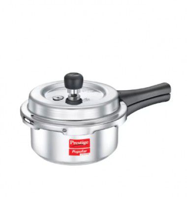 Prestige Popular Svachh Silver Toned Spillage Control Pressure Cooker 2 L