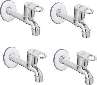 Prestige Prime Long Body Tap for Bathroom, Water Tap Stainless Steel Heavy Duty PACK OF 4 Bib Tap Faucet  