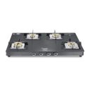 Prestige Quadra 4 Burner Gas Table Coated Body Glass Top ...