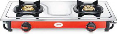 Prestige Sleek Stainless Steel Manual Gas Stove 