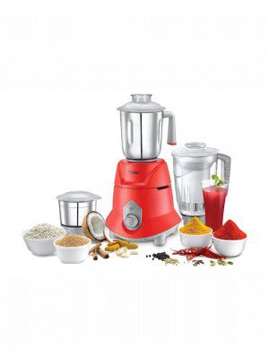 Prestige Supra Red 3 Pieces Mixer Grinder 750 W