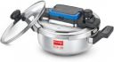 Prestige Svachh FLIP-ON Mini 2 L Outer Lid Induction Bottom Pressure Cooker  (Stainless Steel)...