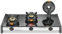 Prestige Svachh gas stove GTSV 03 Glass Manual Gas Stove ...