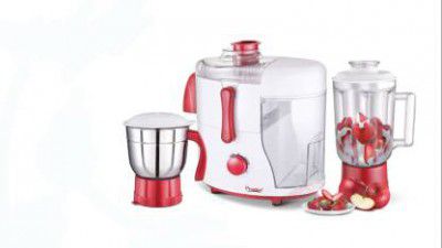 Prestige xclusive 550 W Juicer Mixer Grinder  (41119 | 2 Jars | Red)