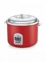 Prestige Delight Cute Red Aluminium 230W Electric Rice Cooker With Fit Lid 2.8L...