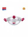 Prestige Platina Popular Stainless Steel Impact Forged Bottom Kadai...