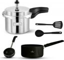 Prestlee 3 Litre Combo Non-Stick Coated Cookware Set  (Aluminium, 1 - Piece)...