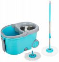 Presto Spin Mop with Big Wheels and Stainless Steel Wringer...