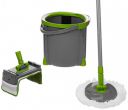 Presto! Spin Mop with Flat and Round Mop Heads...