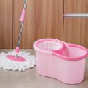 Presto! Spin Mop with Plastic Bucket Set, Pink...