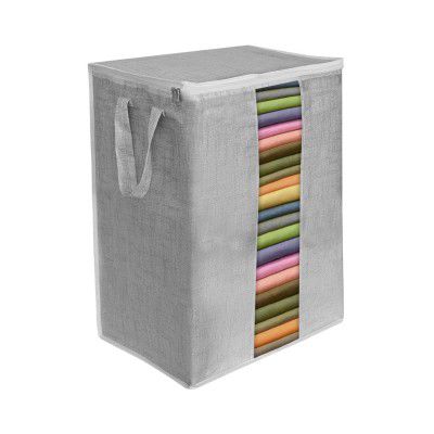 PrettyKrafts Non-Woven Extra Large Saree Cover for Storage/Cloth Organizer for Storage/Saree Bag
