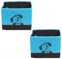 PrettyKrafts Storage Box Set of 2 Open Impreio_Blue...