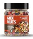 PrettyNutty Healthy Nutmix 250g, Dried Almonds, Black Raisins, Cashewnuts, Cranberries, Green Raisins, Walnut Kernels & Many More....
