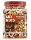 PrettyNutty Healthy Nutmix 500g, Dried Almonds, Black Raisins, Cashewnuts, Cranberries, Green Raisins, Walnut Kernels & Many More. (Pack of Jar)...