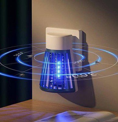 Prextex International Eco Friendly Electronic LED Mosquito Killer Machine Trap Lamp, Theory Screen Protector Mosquito Killer lamp for House,USB Power Electronic (UltraPlug)