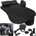 Prextex Premium Car Inflatable Bed with Pump & 2 Air Pillow  (Grey)...